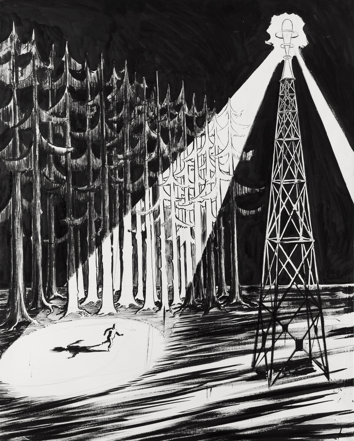 Fugue (Flight), 2013, by Mihael Milunović