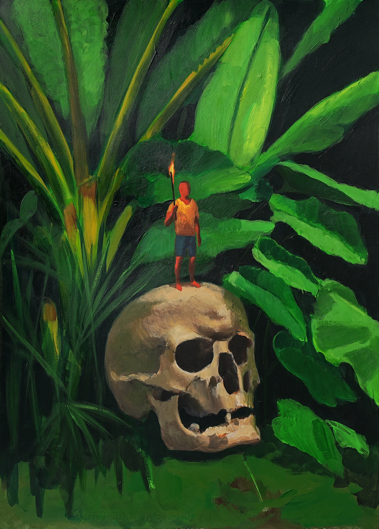 Jungle Head, 2026, by Mihael Milunović