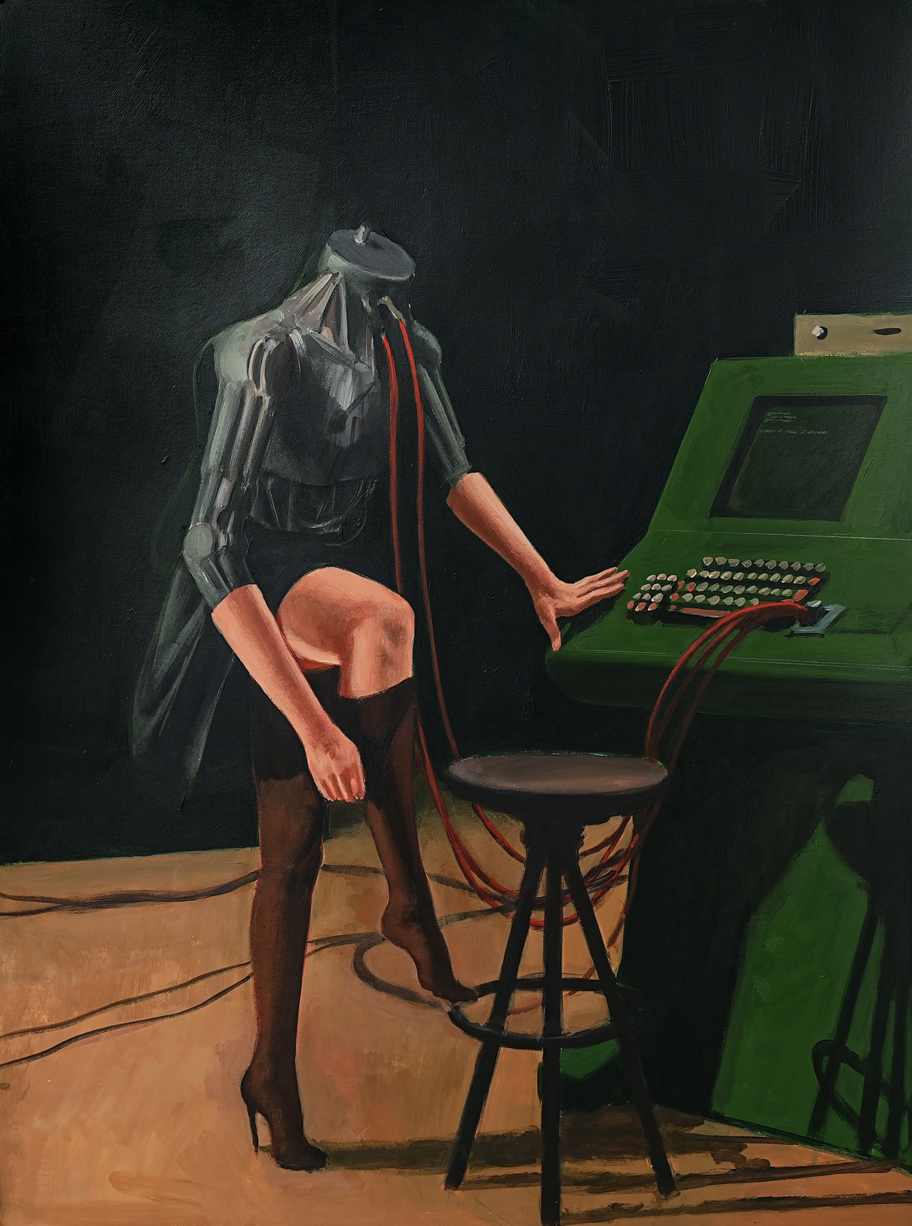 The Prompt, 2026, by Mihael Milunović