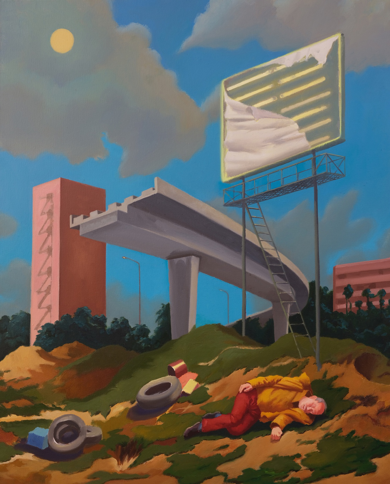 Terrain Vague (St. Jacob’s Ladder), 2022, by Mihael Milunović