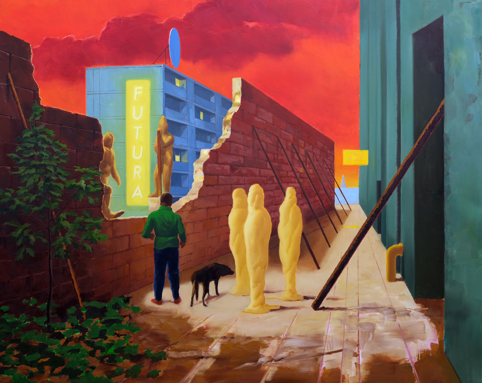 Wax Men, 2024, by Mihael Milunović