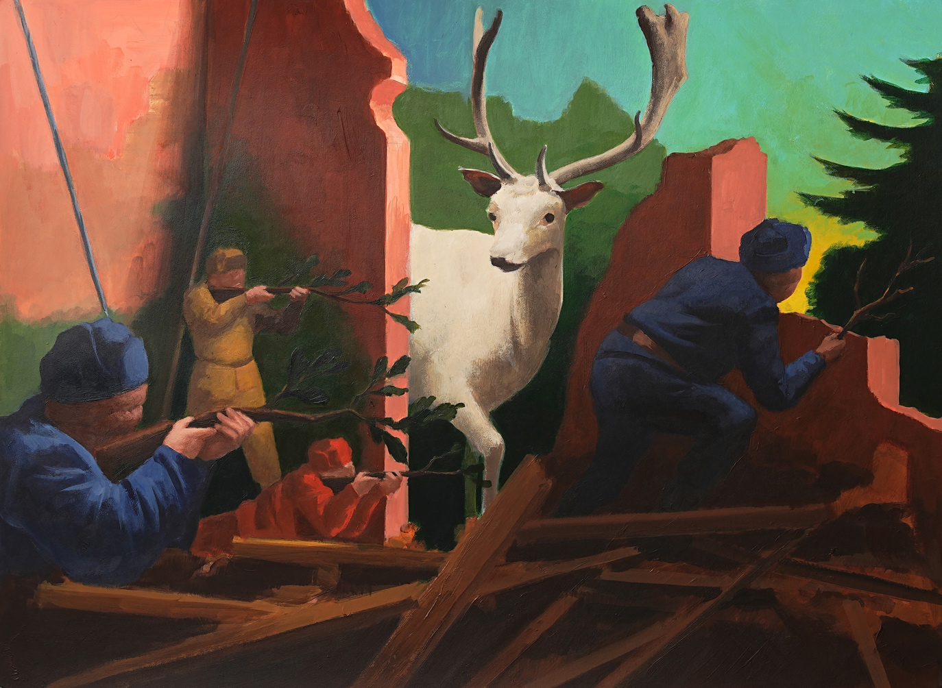 White Hart, 2026, by Mihael Milunović