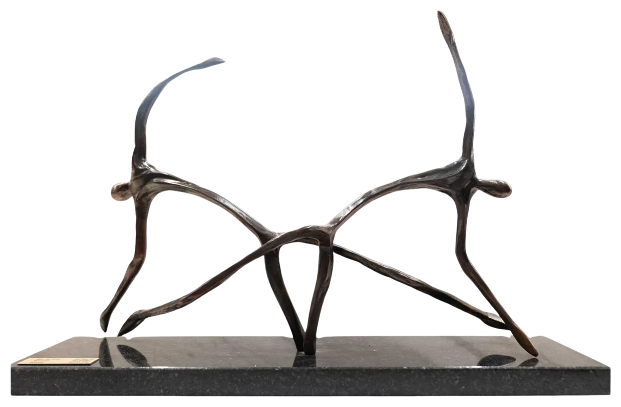 Double Joy, bronze, by Ada Da Silva
