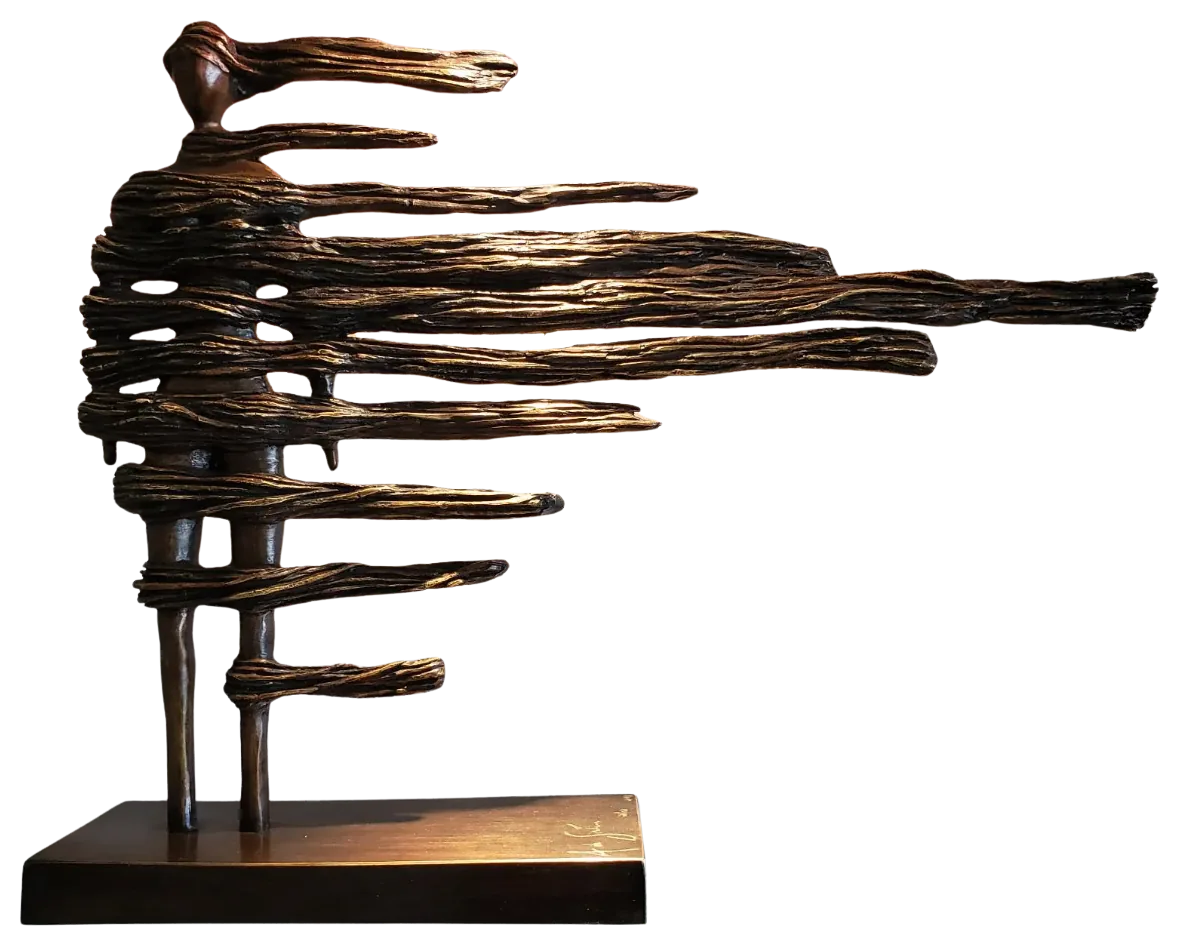 Exhale, bronze, by Ada Da Silva