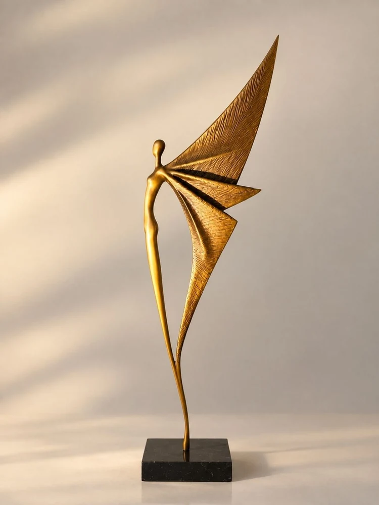 The Alada, smaller, bronze, by Ada Da Silva