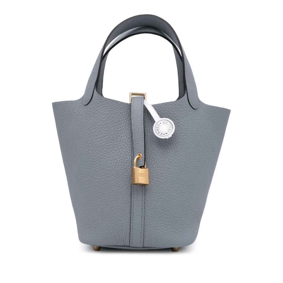 Picotin 18 Gris Pantin Clemence Gold Hardware