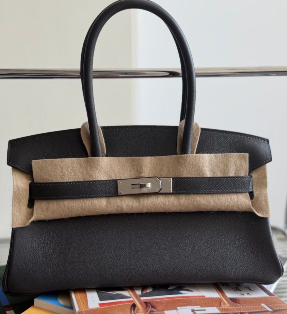 Birkin 29 Shoulder Ardoise Palladium