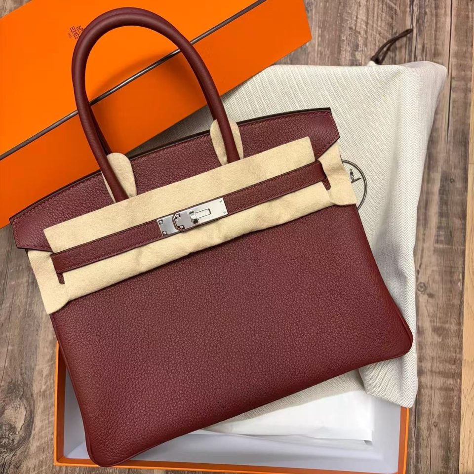 Birkin 30 Rouge H Togo Palladium