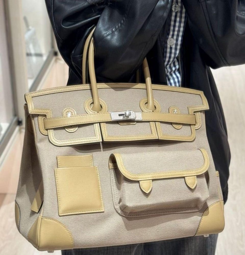 Birkin 35 Cargo Beige Marfa