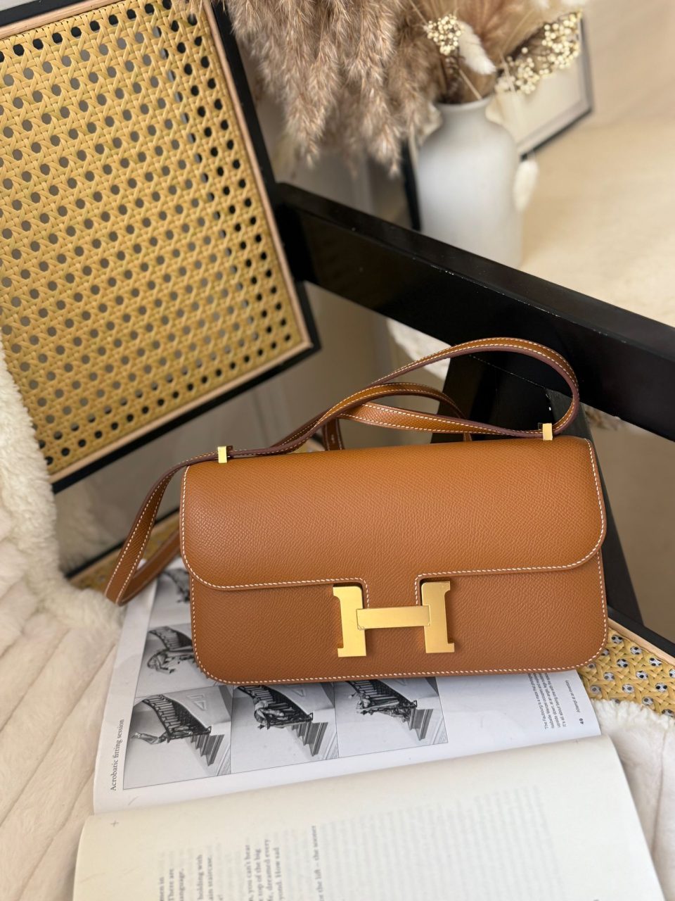 Constance Elan Gold Epsom Gold