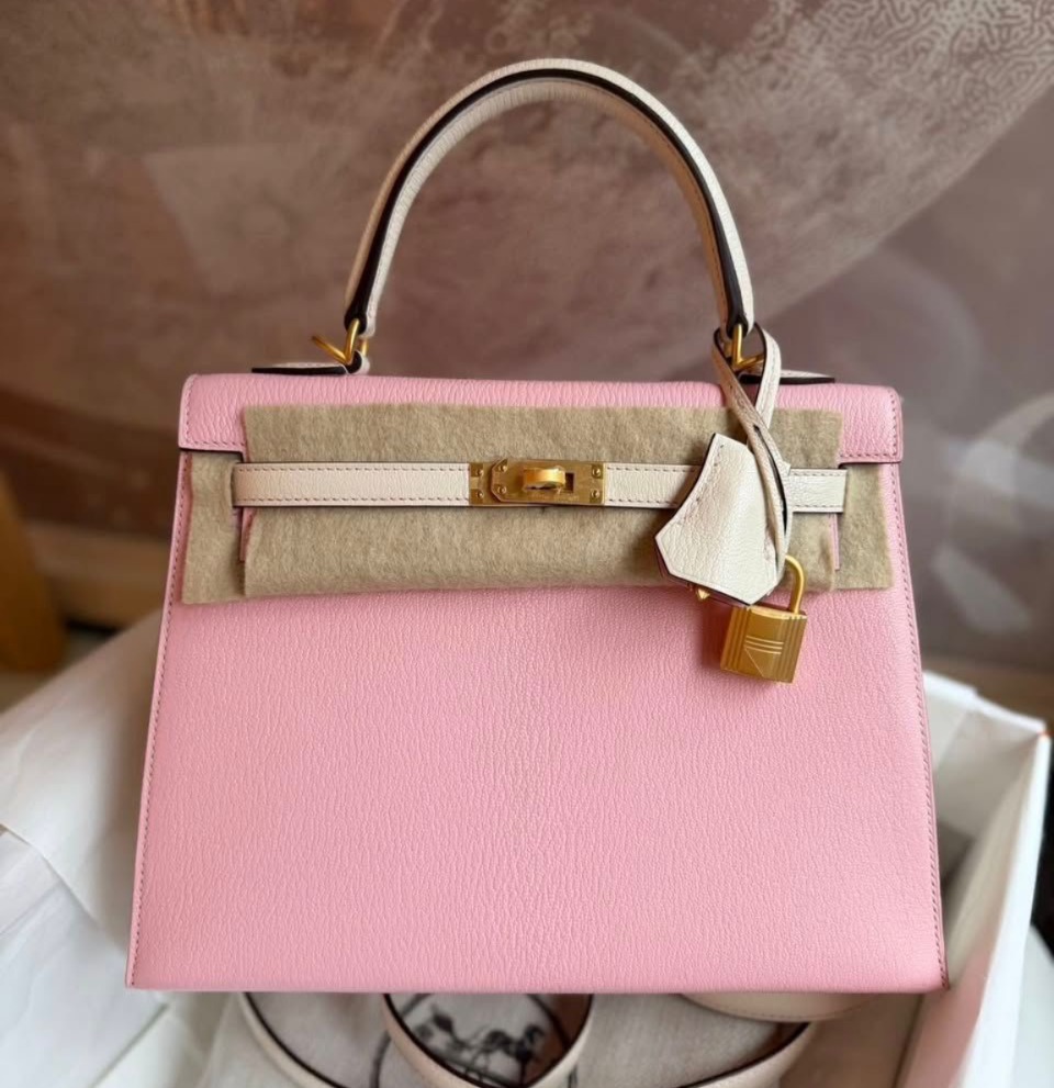 Kelly 25 HSS Sakura Nata Chevre Gold