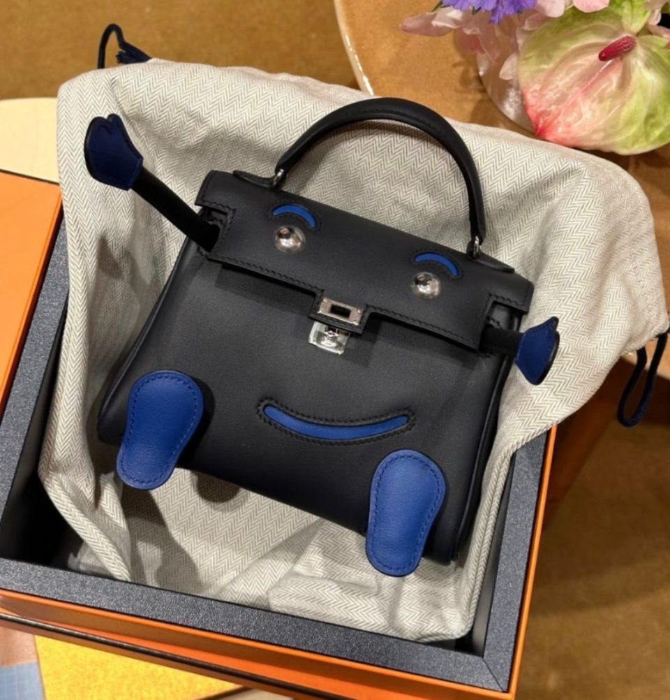 Kelly Doll Black Blue Indigo Swift Palladium