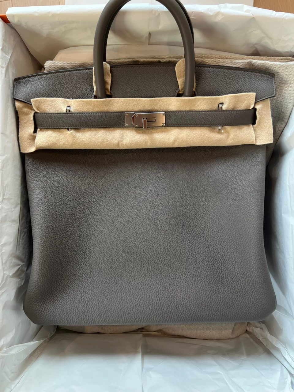 Birkin HAC 40 Gris Etain Palladium