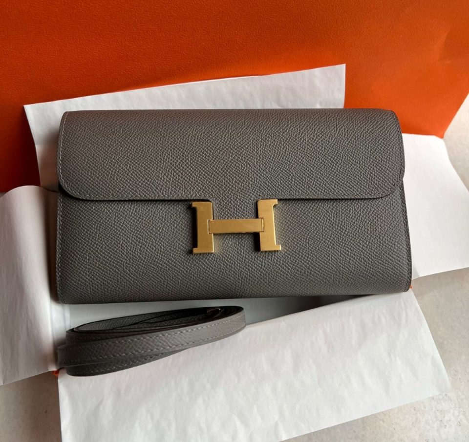 Constance Wallet to Go Etain Gold