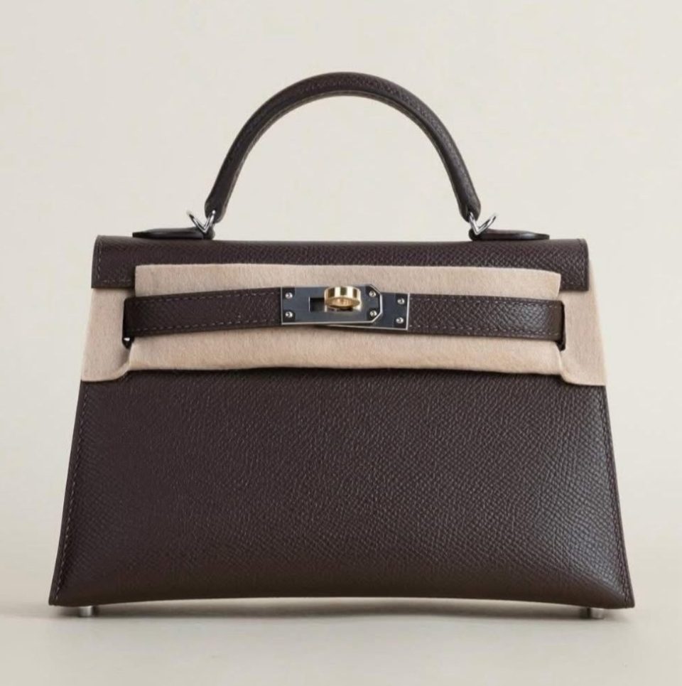 Kelly 20 Mini Ebene Electrum Hardware