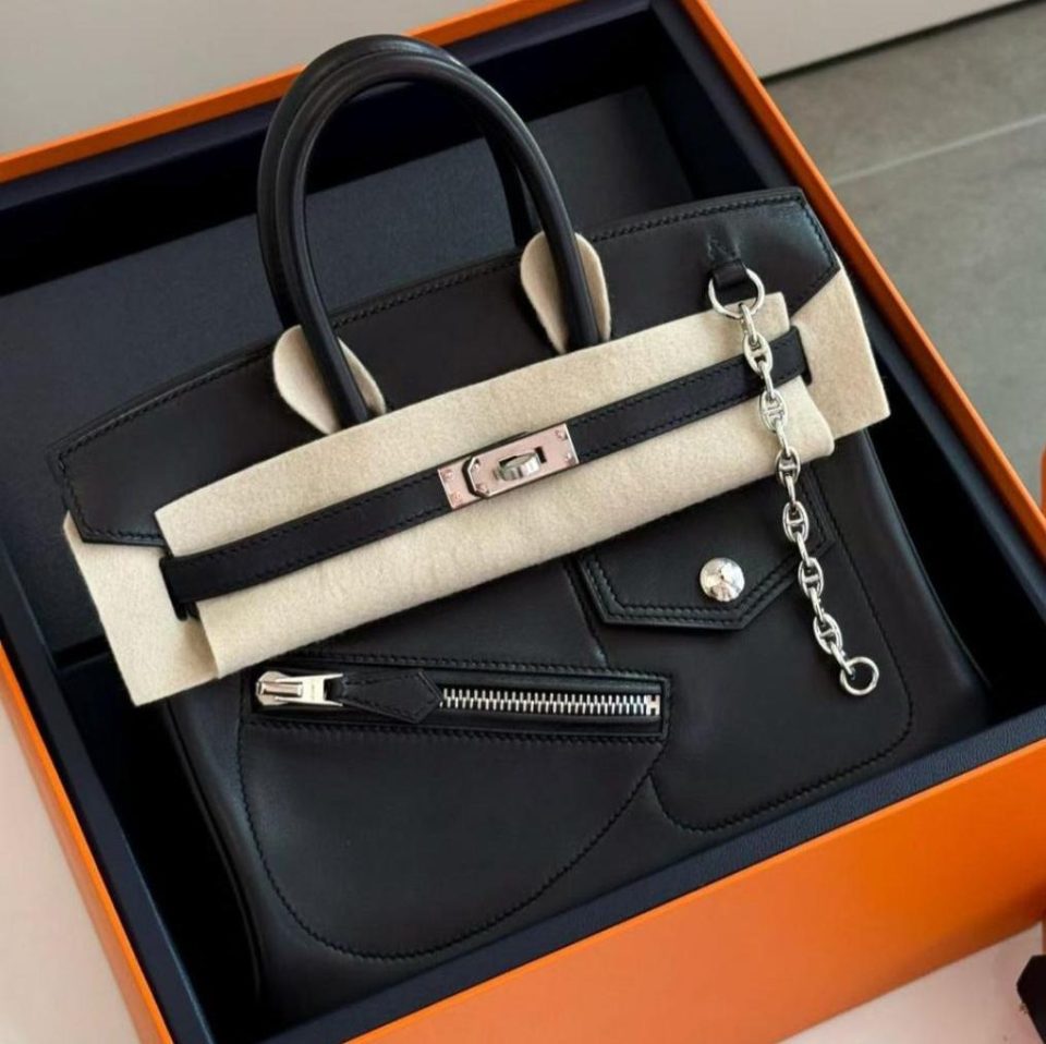 Birkin 25 Rock Black Palladium