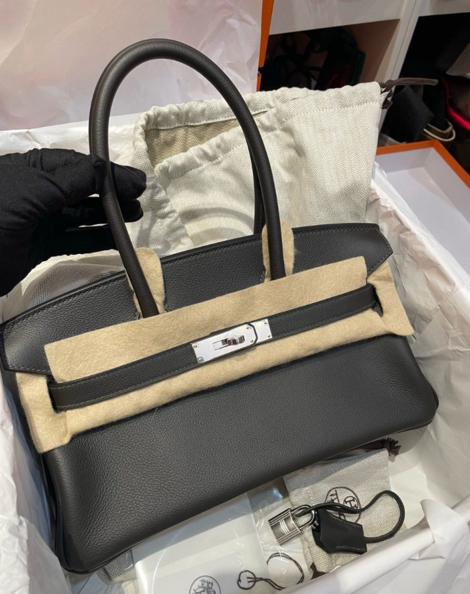 Birkin Shoulder 29 Bronze Palladium