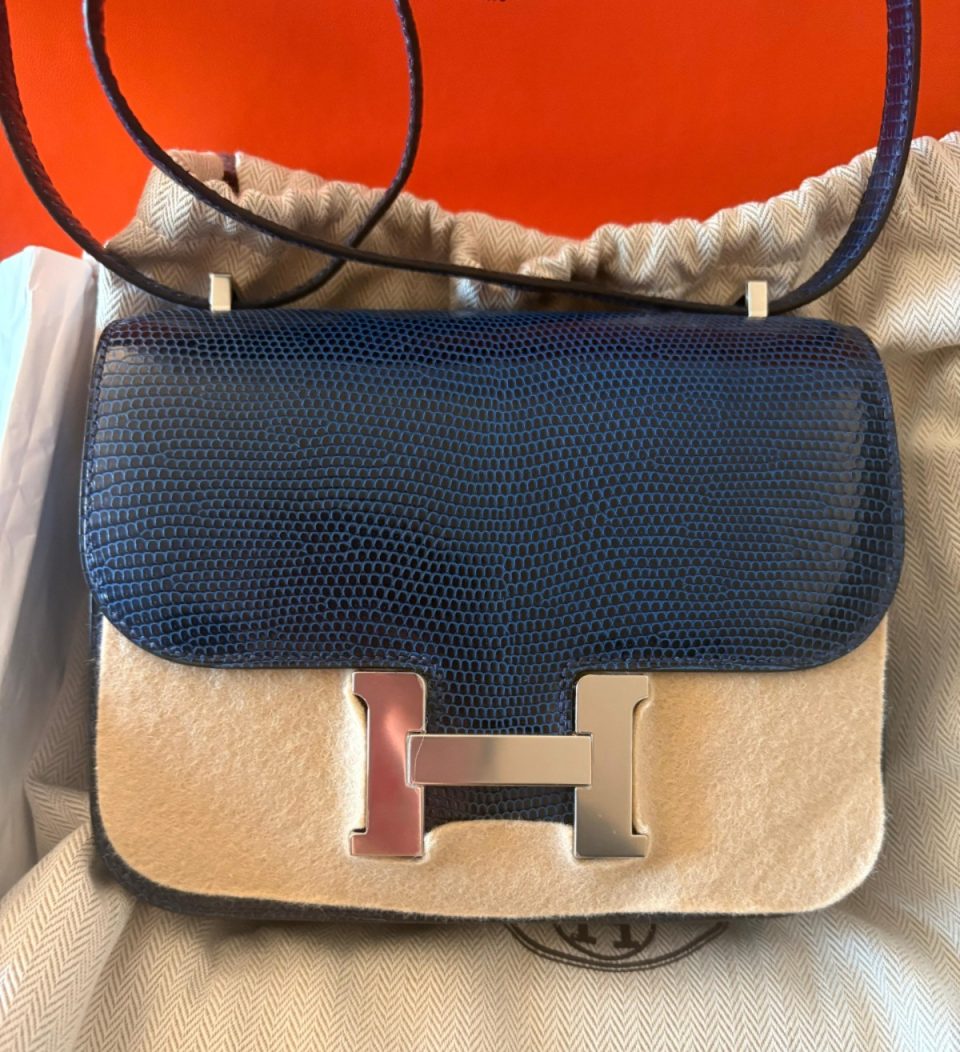 Constance 18 Blue Salvator Lizard Palladium