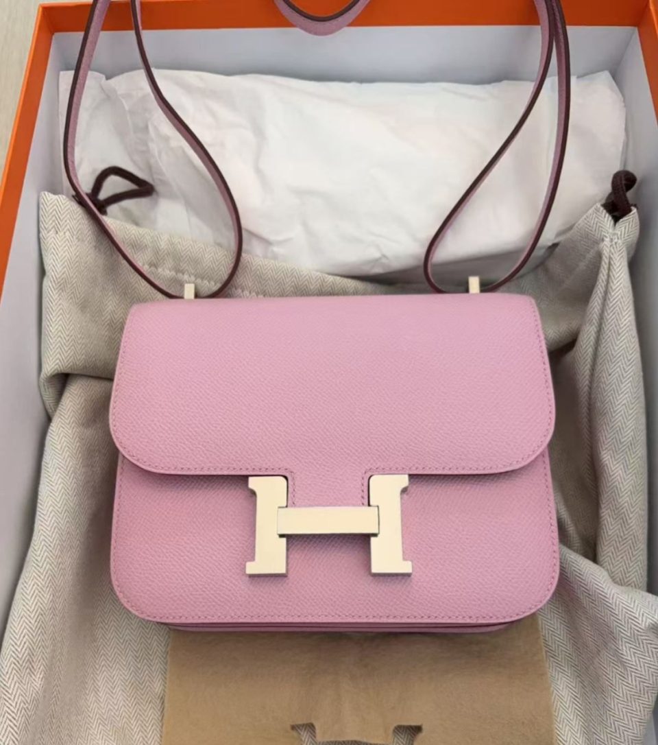 Constance 18 Mauve Sylvestre Epsom Palladium