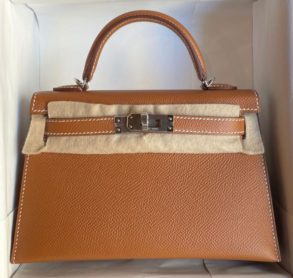 Kelly 20 Gold Epsom Palladium