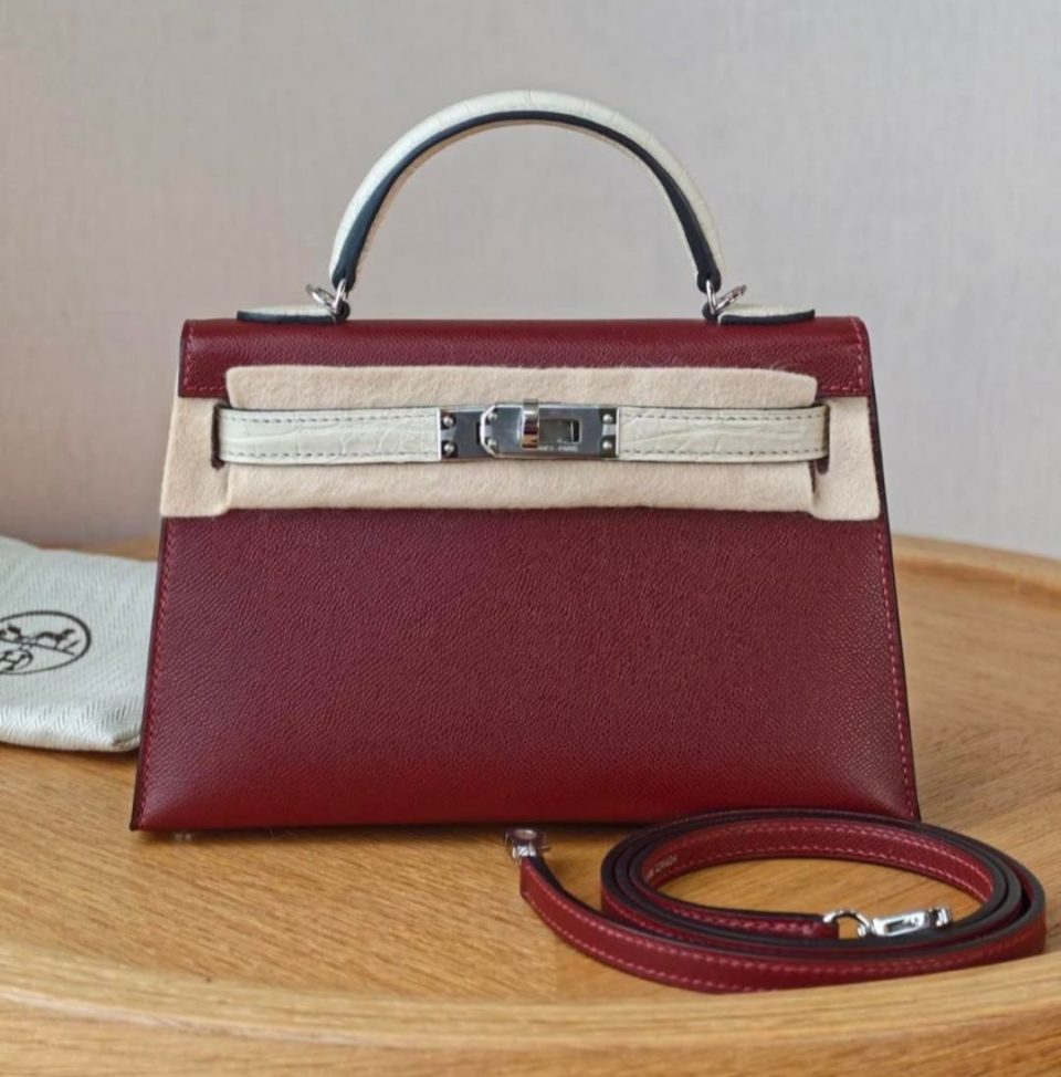 Kelly 20 Mini Touch Rouge H Beton Palladium