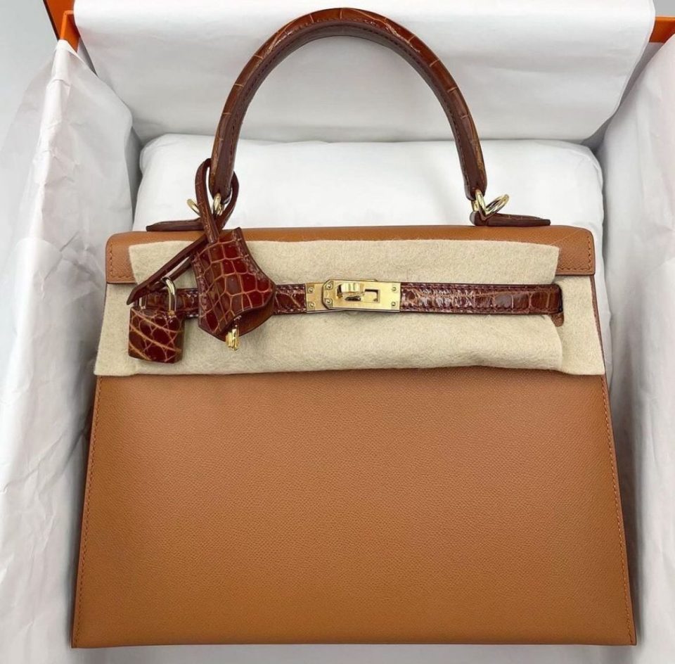 Kelly 25 Touch Gold Miel Madame Gold