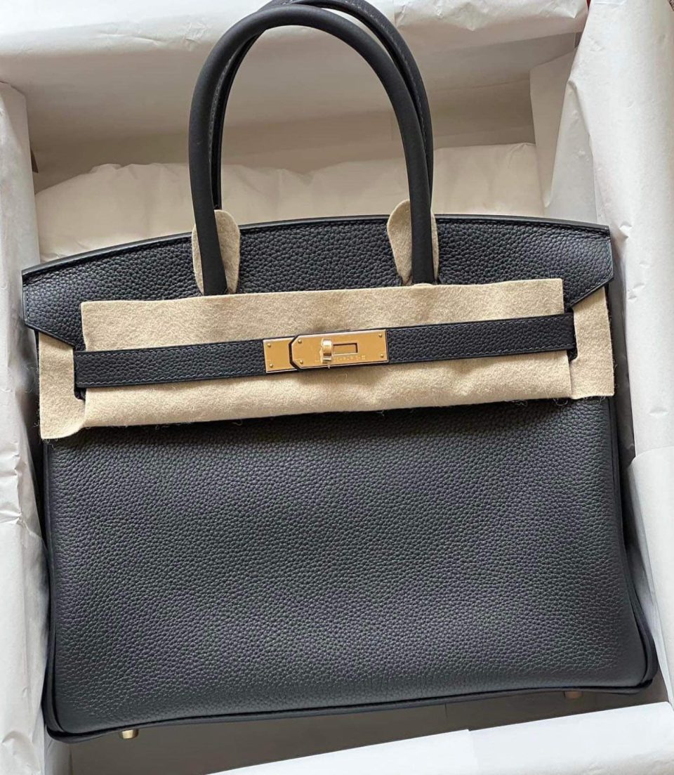 Birkin 30 Caban Togo Gold