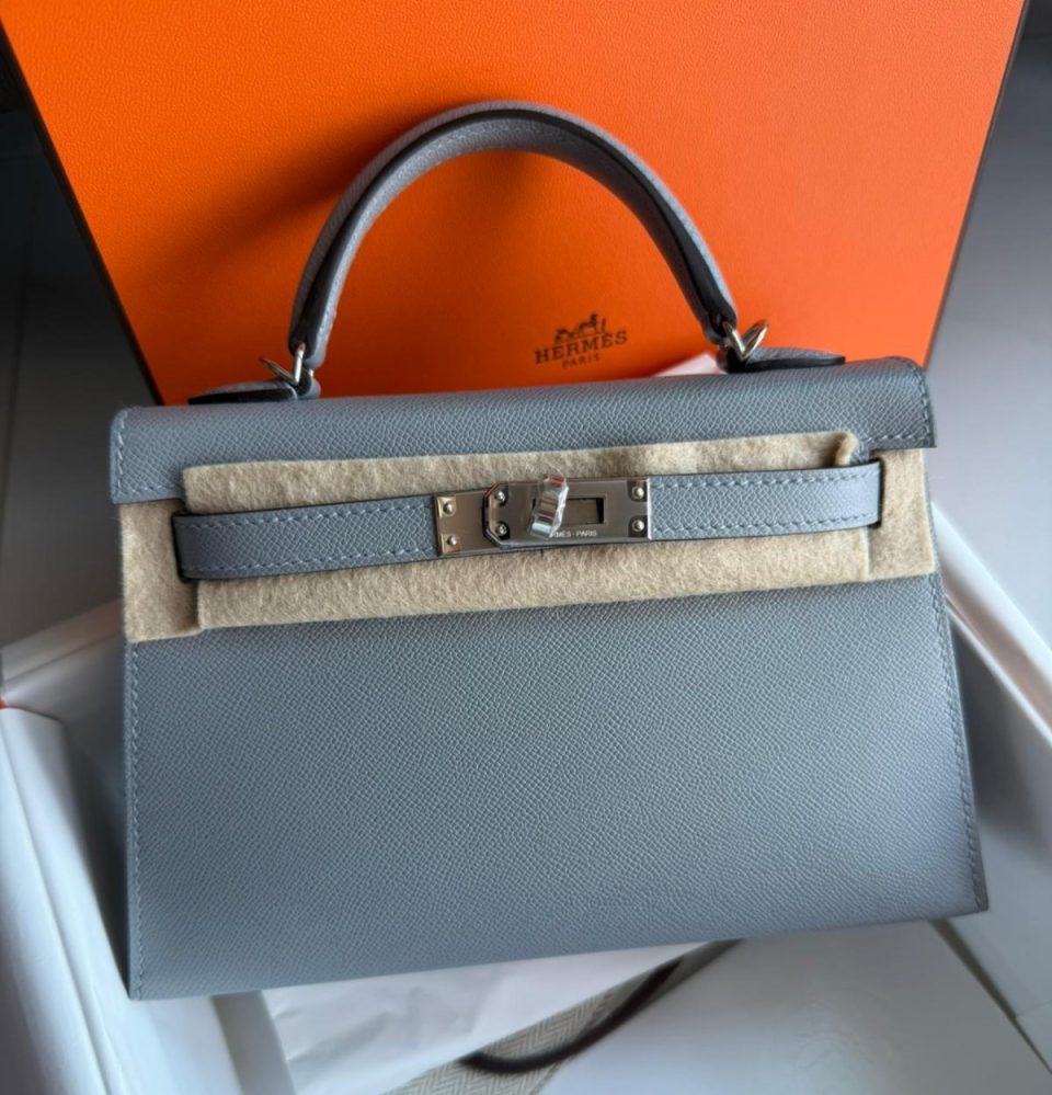 Kelly 20 Mini Gris Pantin Madame Palladium
