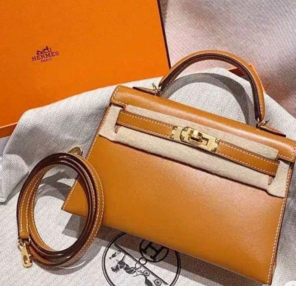 Kelly 20 Mini Natural Sable Gold