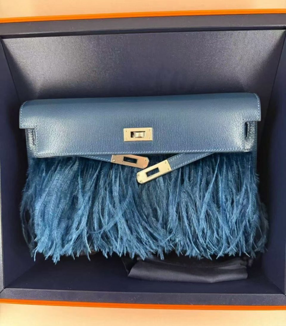 Kelly Elan Feather Deep Blue Palladium