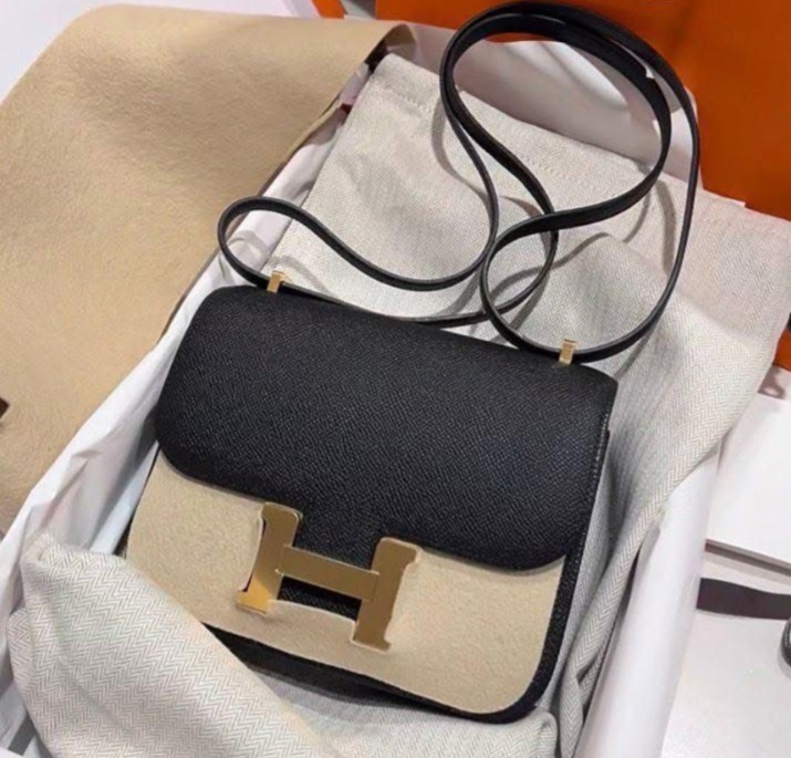 Constance 18 Black Epsom Gold