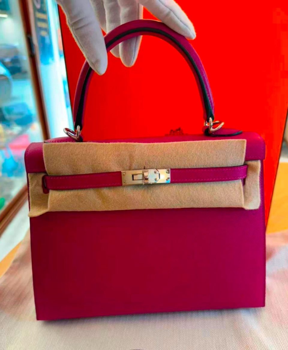 Kelly 25 Rose Purple Madame Palladium