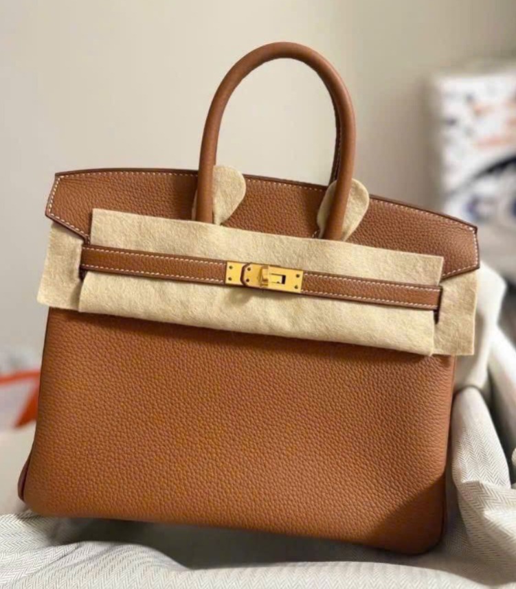 Birkin 25 Gold Togo Gold