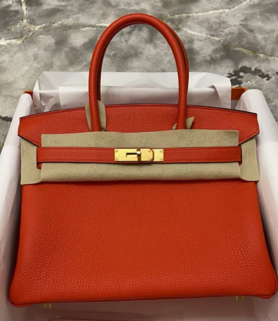Birkin 30 Capuccine Togo Gold
