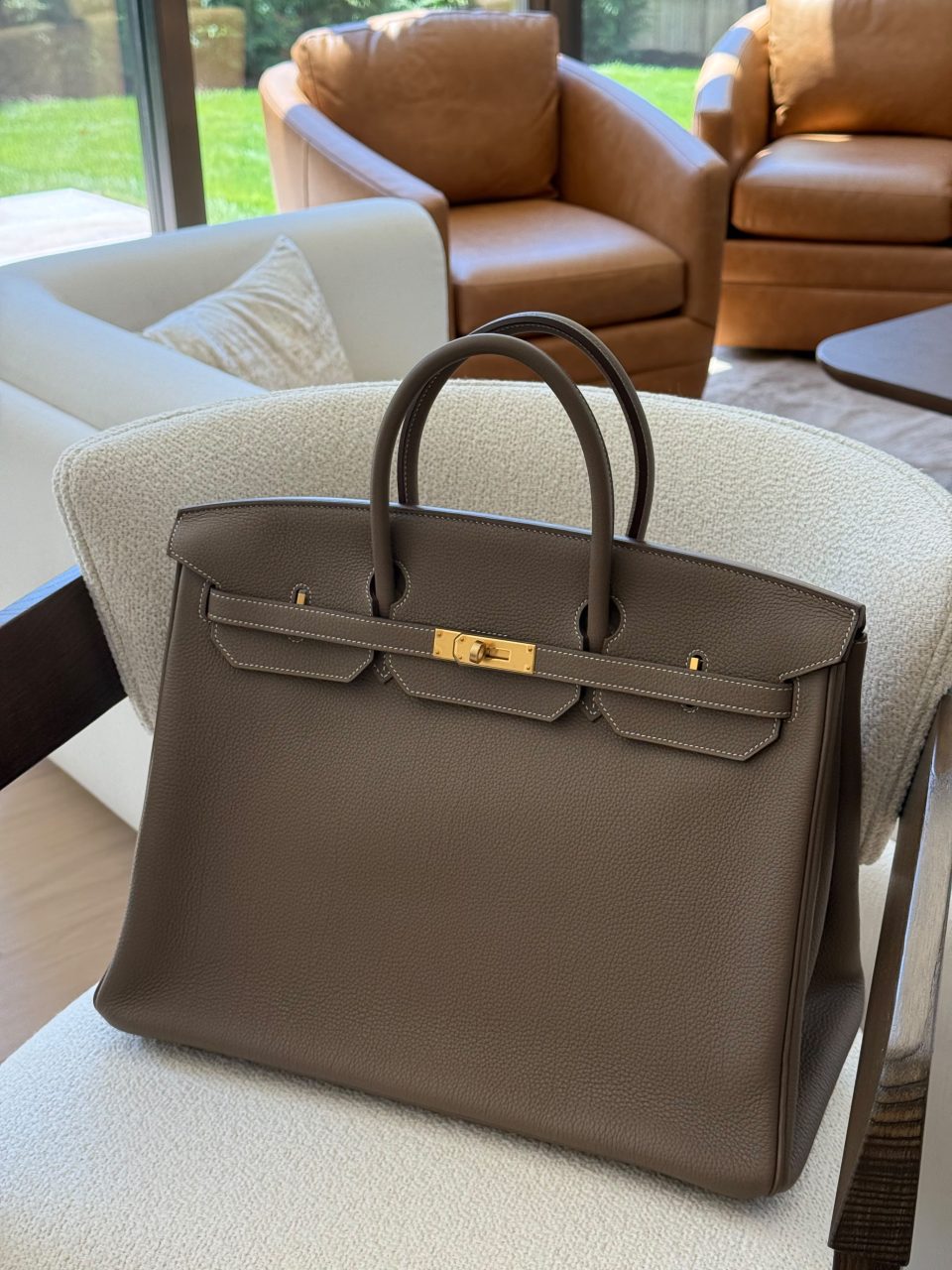 Birkin 40 Etoupe Togo Gold