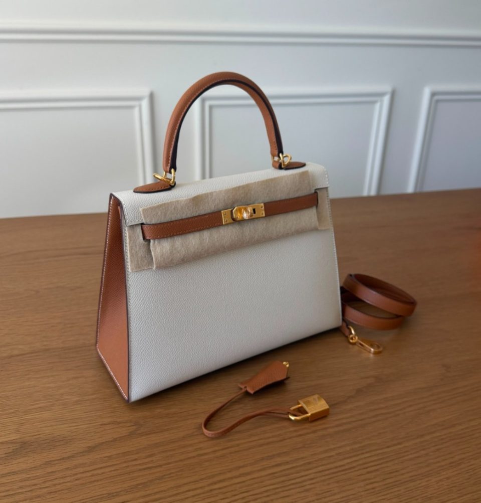 Kelly 25 HSS Craie Gold Epsom Gold