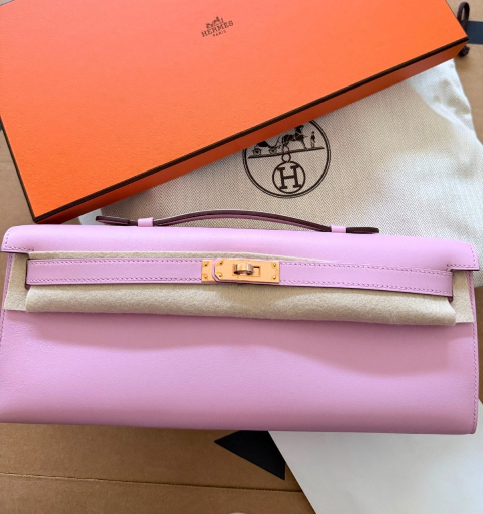 Kelly Cut Mauve Sylvestre Swift Rose Gold