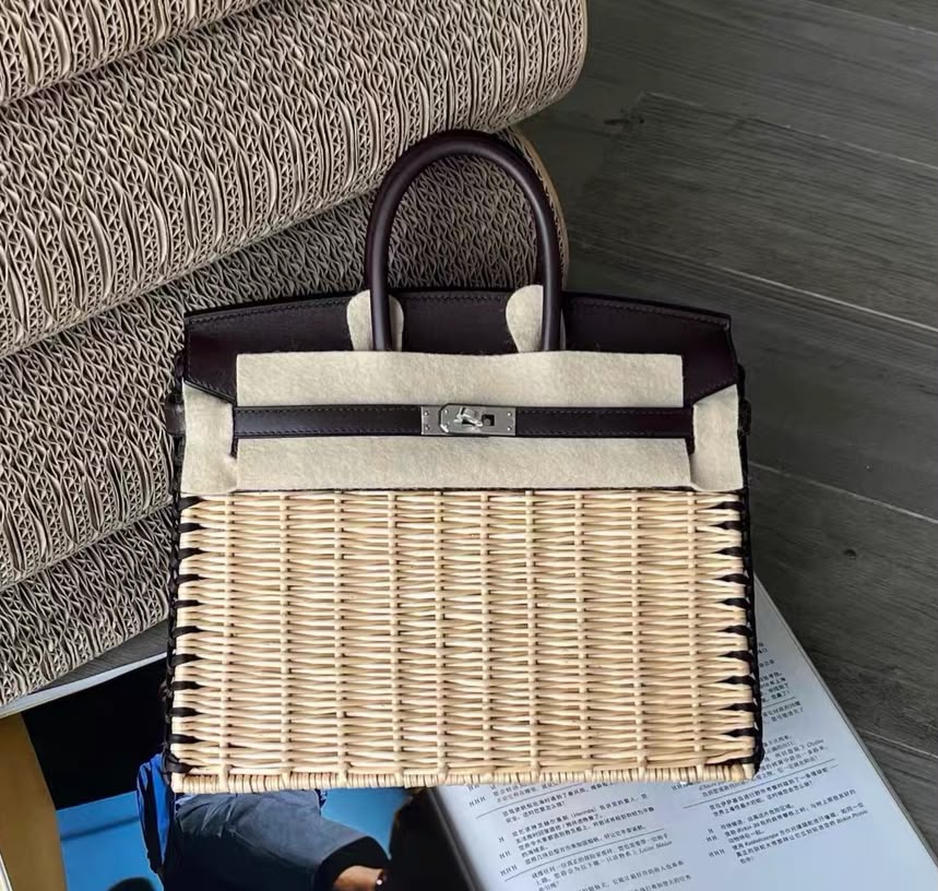 Birkin 25 Picnic Rouge Sellier Palladium