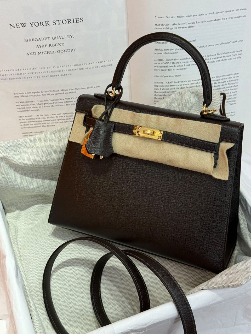 Kelly 25 Bai-Brun Epsom Gold
