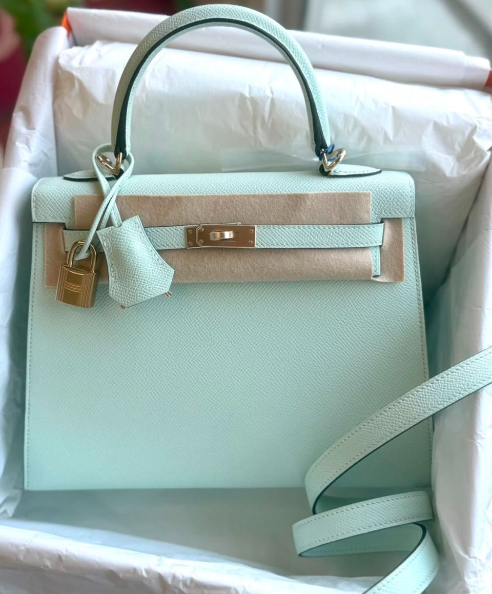 Kelly 25 Peppermint Epsom Gold