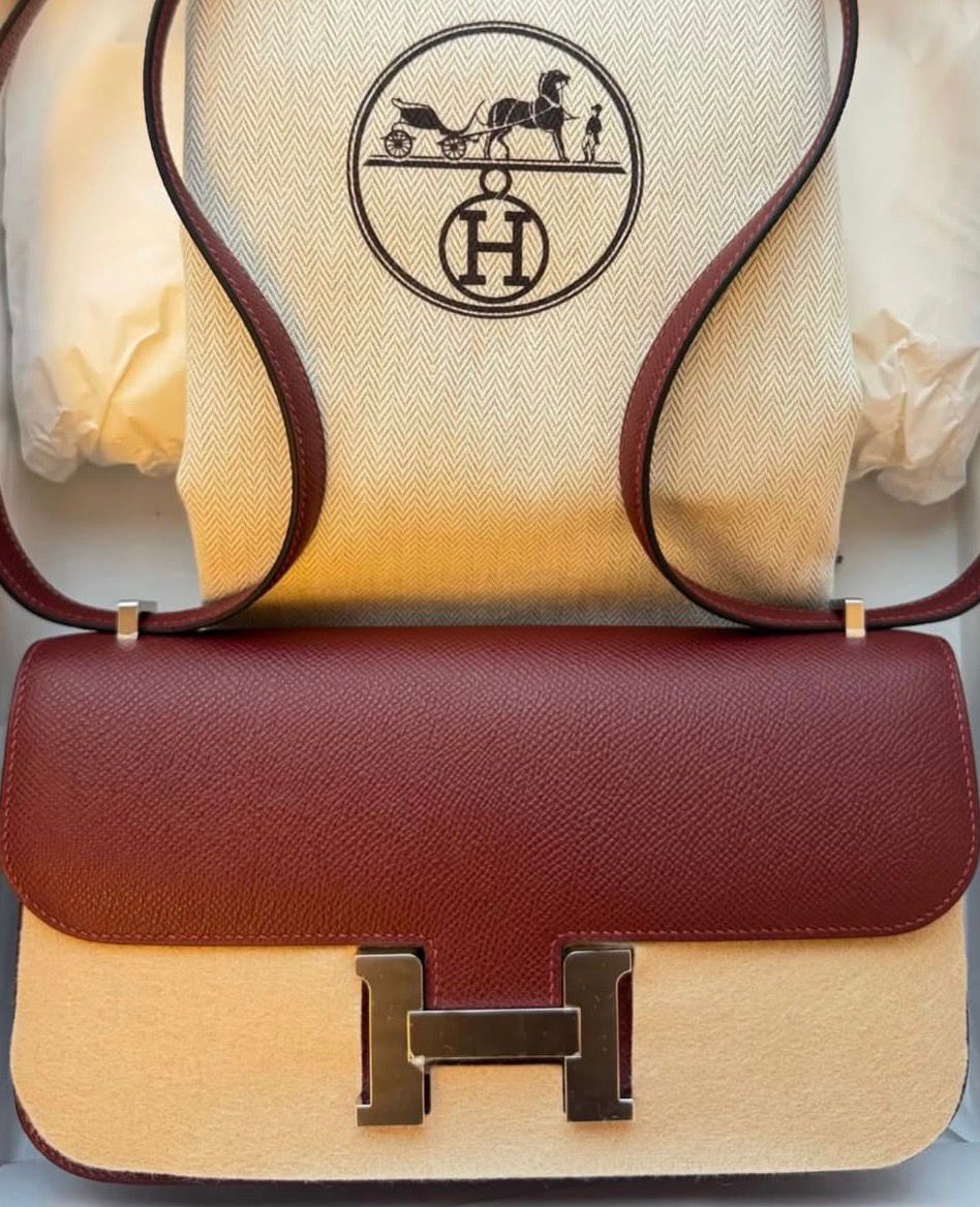 Constance Elan Rouge H Epsom Palladium